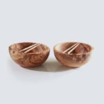 olijfhouten schalenset